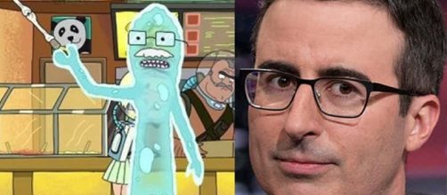 Dr. Bloom and John Oliver photoshopped