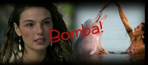 Ritinha (Isis Valverde), possui uma grande afinidade com as &aacute;guas!