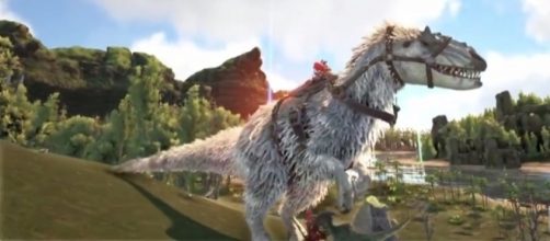 An Alpha Yutyrannus in "ARK: Survival Evolved." - YouTube/KingDaddyDMAC