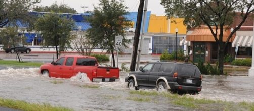 Cars in flooded Houston, Texas (Credit - Jocelyn Augustino &ndash; wikimediacommons)