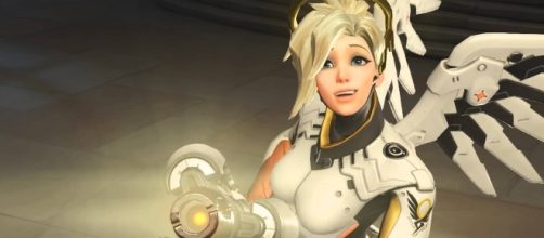 'Overwatch' hero Mercy. (image source: YouTube/Overwatch)