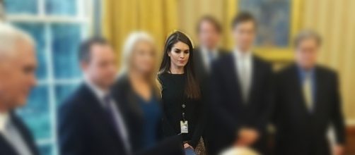 White House communications director Hope Hicks / [By Office of the President of the United States [Public domain], via Wikimedia Commons]