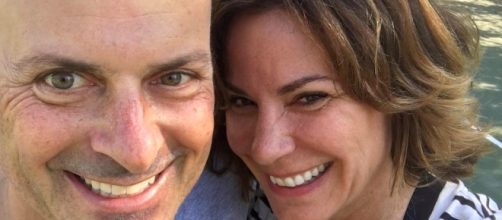 LuAnn de Lesseps takes a selfie with estranged husband Tom D'Agostino. [Photo via Instagram]