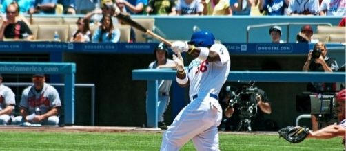 Yasiel Puig - Ron Reiring via Wikimedia Commons