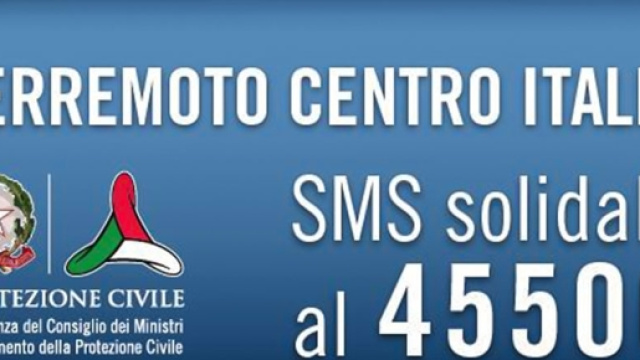 Sms solidali post terremoto, la Regione Lazio spiega come saranno usati i fondi raccolti