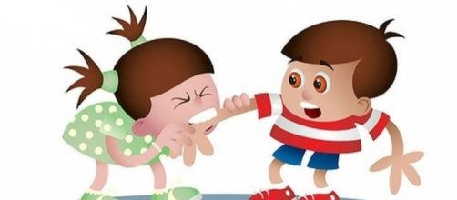 A escola &eacute; espa&ccedil;o de cuidado. Fonte da imagem: http://www.mamaetagarela.com/mordida-entre-criancas-na-escola/