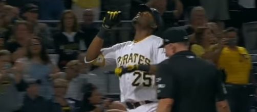 Polanco (25) after his hit, Youtube, MLB channel https://www.youtube.com/watch?v=IIU53odsg9w