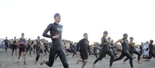 The Nautica Malibu Triathlon is held annually and benefits cancer research. / Photo via Denisa Caldova, used with permission.