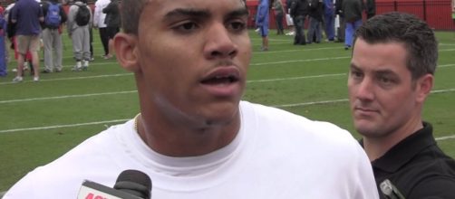 Washington Redskins Jordan Reed suffering a toe injury already in camp- Photo: YouTube