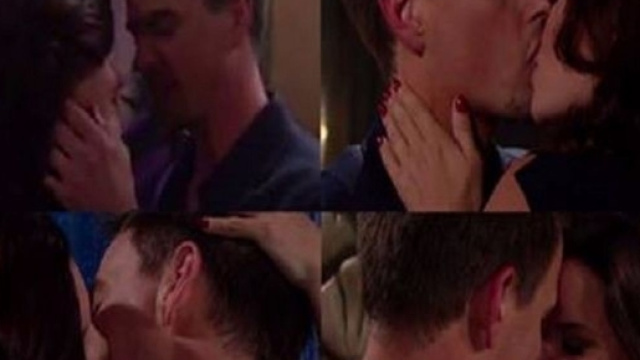Beautiful: Katie e Wyatt si baciano