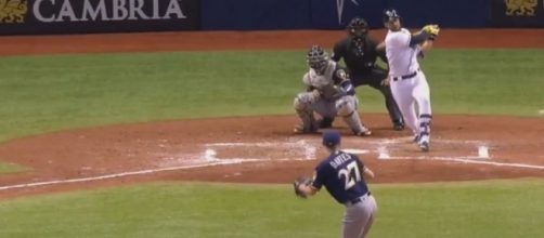 Davies in action, Youtube, MLB channel https://www.youtube.com/watch?v=d-I-8N875I8