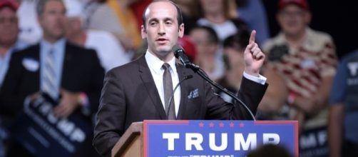 Stephen Miller | Stephen Miller speaking with supporters | Image by Gage Skidmore - Flickr.com