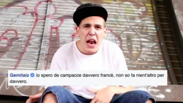 Davide De Luca, in arte Gemitaiz.
