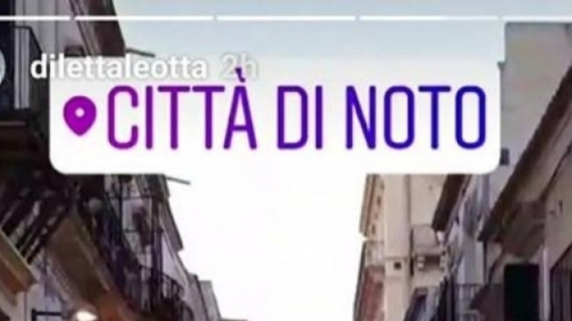 La story inserita su Instagram da Diletta Leotta.