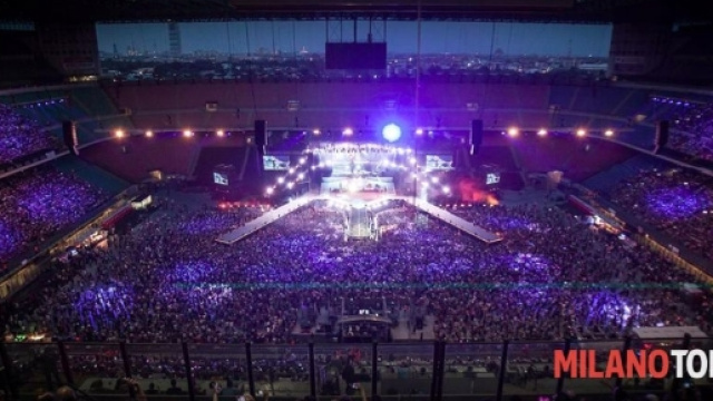 Lo stadio San Siro di Milano, protagonista di tanti concerti estivi