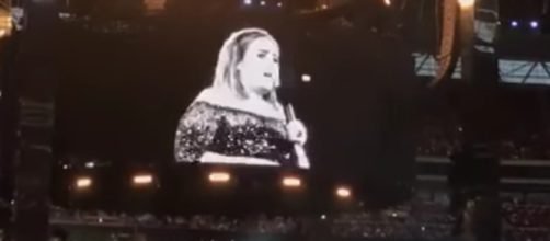 Adele hosted a "Despicable Me 3" screening for Grenfell Tower victims. Image via YouTube/Elisha Krystalyn