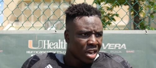 Jermaine Grace - CanesAllAccess via YouTube (https://www.youtube.com/watch?v=oJZO1C8UXRo)