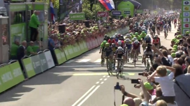 La vittoria di Sagan nella prima tappa del BinckBank Tour