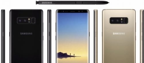 More details about Samsung's Galaxy Note 8 has surfaced online in the form of leaked images -- sakitech/YouTube