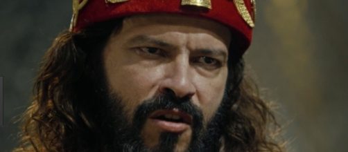 Nabucodonosor fica louco na novela (Foto: Reprodu&ccedil;&atilde;o/RecordTV)