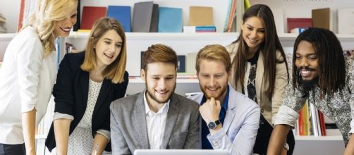 Team of office workers (shadowbilgisayar via Flickr)