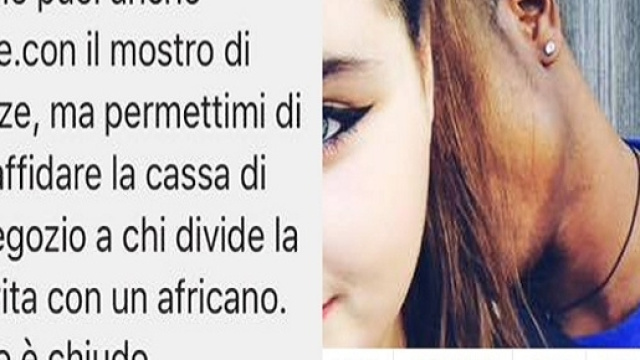 Discriminata perch&eacute; fidanzata con un ragazzo di colore.