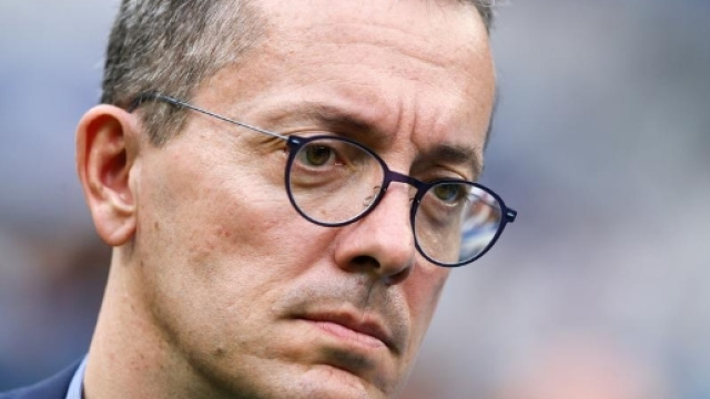 Le pr&eacute;sident Eyraud - Olympique de Marseille