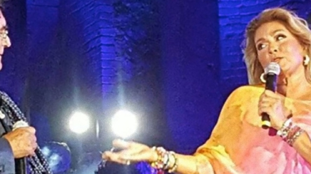 Romina Power e la protesta ambientale sul palco di Cagliari.