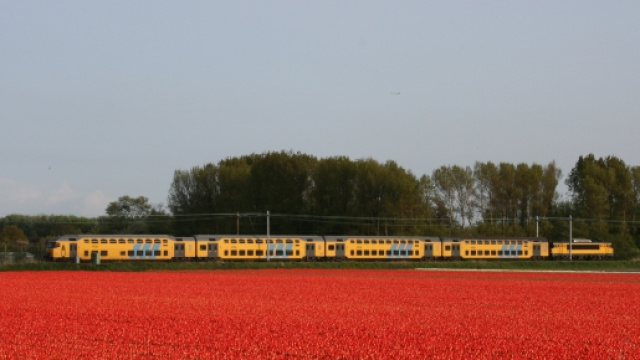 Treno olandese - Secondo le ferrovie olandesi da gennaio il 100% dei treni viaggia a energia eolica