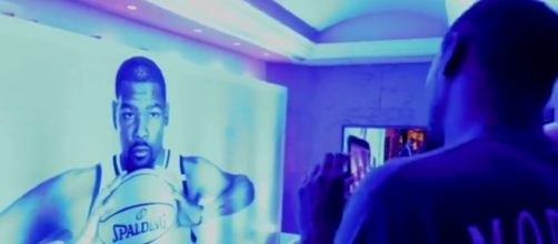 Kevin Durant visited India to coach potential NBA players and conducted the largest basketball clinic (via Kevin Durant - YouTube)