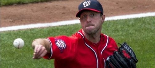 Scherzer in action, Wikipedia https://en.wikipedia.org/wiki/Max_Scherzer#/media/File:Max_Scherzer_on_July_12,_2015.jpg
