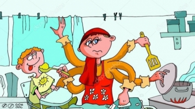 Casalinga &mdash; Vettoriali Stock &copy; sababa66 #2042919 - depositphotos.com