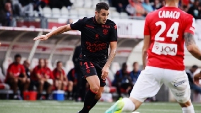 Valentin Eysseric sous les couleurs de l'OGC Nice - (cr&eacute;dit: http://www.ogcnice.com)