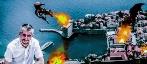 Article's author during visit to Dubrovnik (Own work) (King's Landing in Game of Thrones )