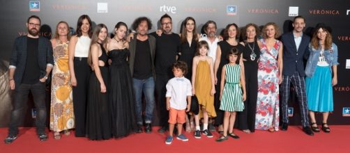 Elenco-al-completo-de-Ver&oacute;nica / Producci&oacute;n Sony Pictures