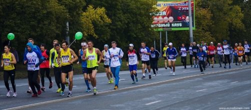 Marathon running by Vadim Omsk on flickr
