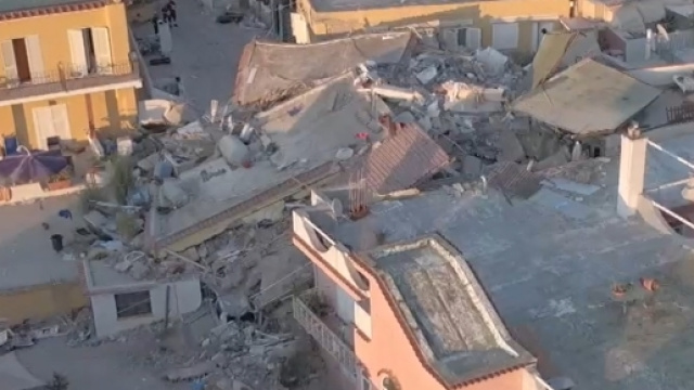 Isola d'Ischia, gli effetti del terremoto del 21 agosto