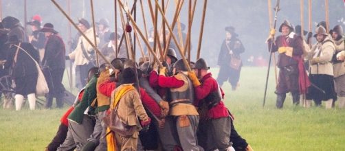 British army has an ancient history, Photo-pixabay.com/en/battle-soldier-artillery-weapon-1724517/