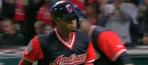 The Cleveland Indians go for their 18th-straight win on Sunday night as they take on the Baltimore Orioles. [Image via MLB/YouTube]