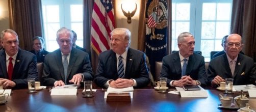 Trump met with his Cabinet on Irma re: Google Advanced Images