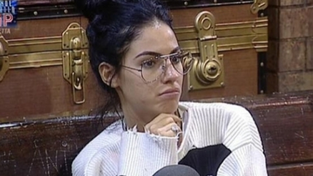 Giulia De Lellis al Grande Fratello Vip.