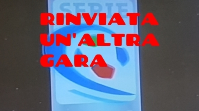 Rinviata una gara di Serie C..