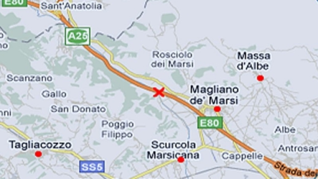 scossa magnitudo 3.9 nel marsicano