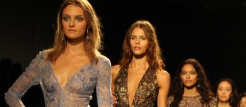 New York Fashion Week Tadashi Shoji Runway3/photo via Tracey Fitzpatrick