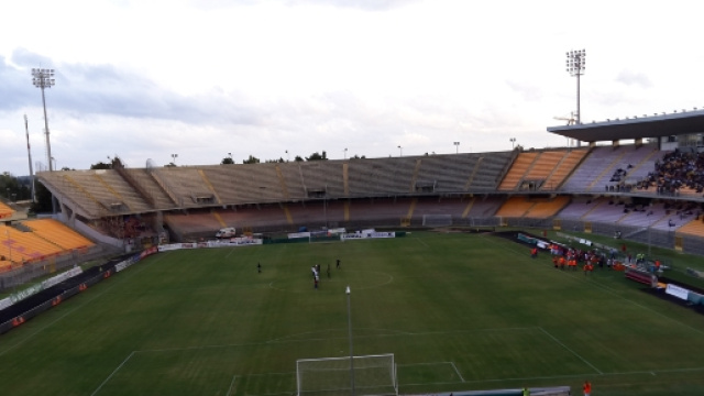 Lo Stadio Via del mare di Lecce.