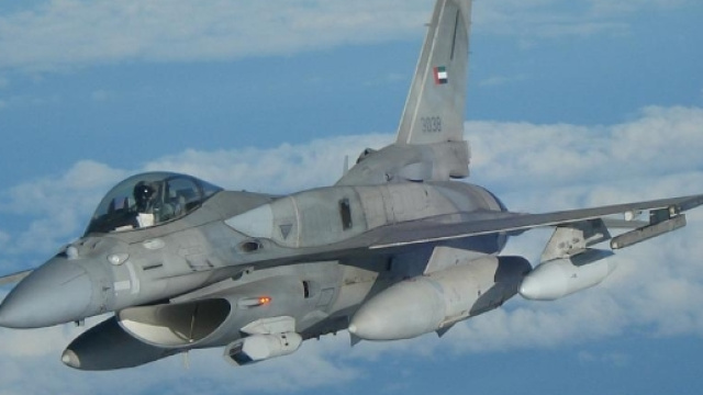 Un caccia F-16 Fighting Falcon (Fonte: Grumman)
