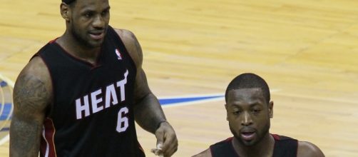 LeBron James, Dwyane Wade works out together in LA. (Image Credit - Keith Allison/Flickr)