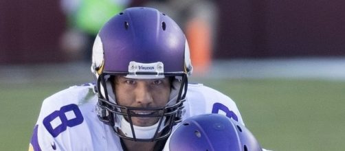 Sam Bradford looked great. [Image via Keith Allison via Wikimedia Commons]