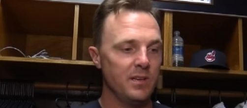Jay Bruce hit his 34th homer of the year in the Indians' win -- FOX Sports Ohio via YouTube
