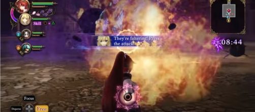 Koei Tecmo has recently revealed some gameplay mechanics for "Nights of Azure 2" - YouTube/Gematsu